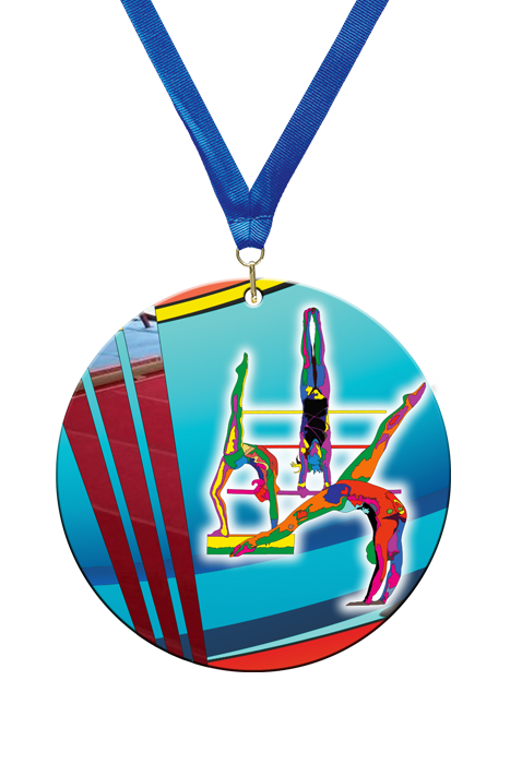 Médaille Ø 70 mm Gymnastique - NB14