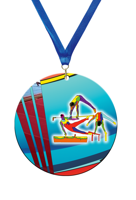 Médaille Ø 70 mm Gymnastique - NB15