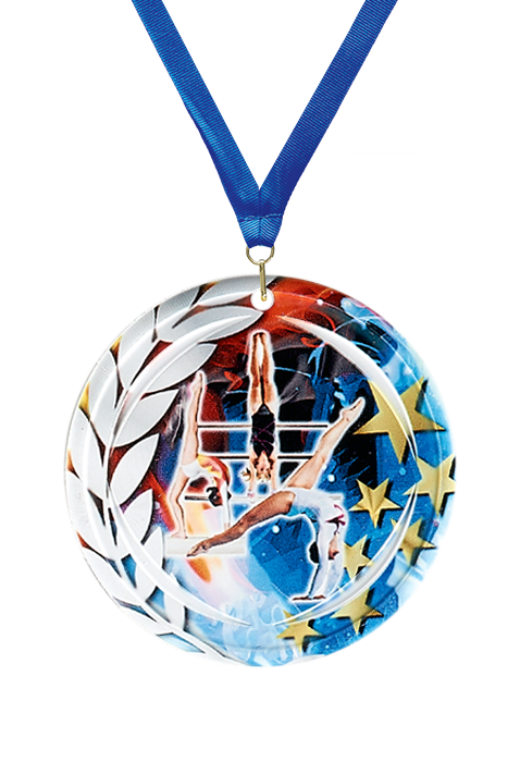Médaille Ø 70 mm Gymnastique  - NA15