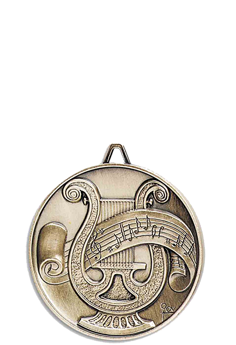 Médaille Ø 65 mm Musique - 920-420