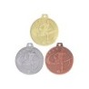 Médaille Football en promotion Ø 50mm - Finition or-argent-bronze