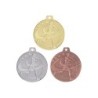 Médaille Course à pied en promotion Ø 70mm - Finition or-argent-bronze