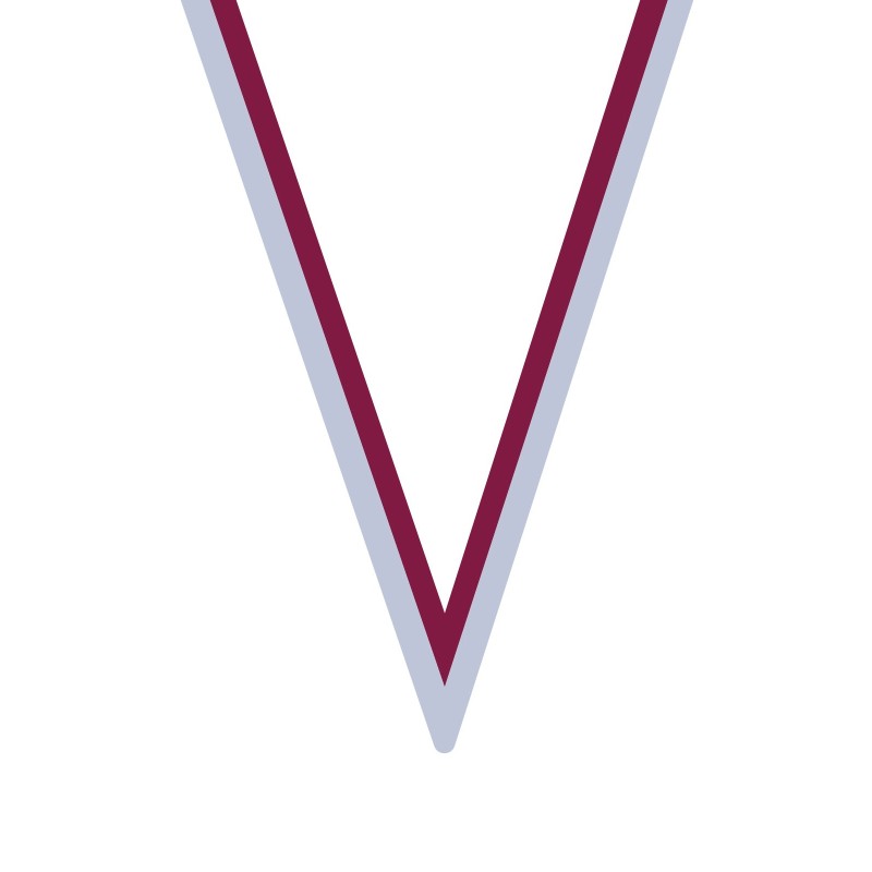 Ruban Blanc/Rouge pour médaille Sportive ! Clubs et Compétitions
