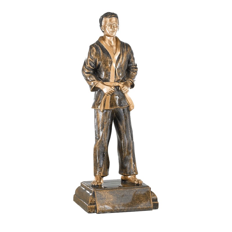 Trophée Classique Karaté en Résine  - H :42cm – Réf : 20305