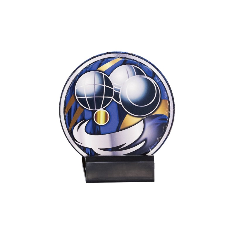 Trophée économique Boules & Pétanque en Céramique - H11cm – Réf : 48115