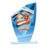 Trophée économique Moto & Quad en Verre – H24cm – Réf : 66214