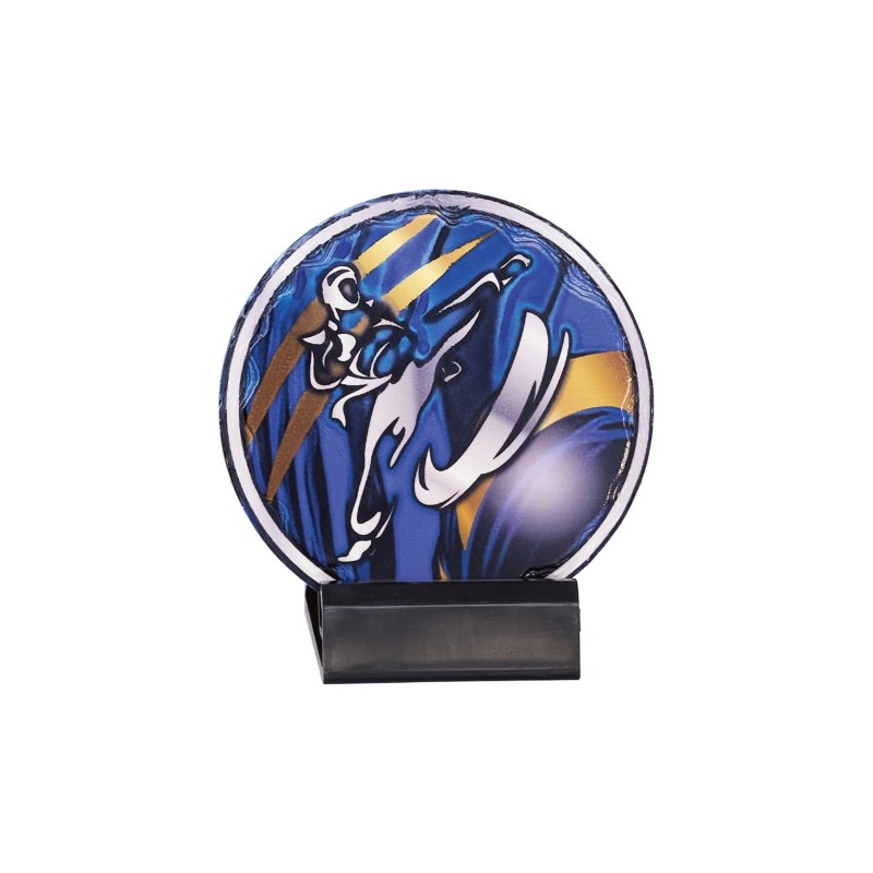 Trophée  H.11cm en Céramique : Spécial Club de Taekwondo - Réf. 48113