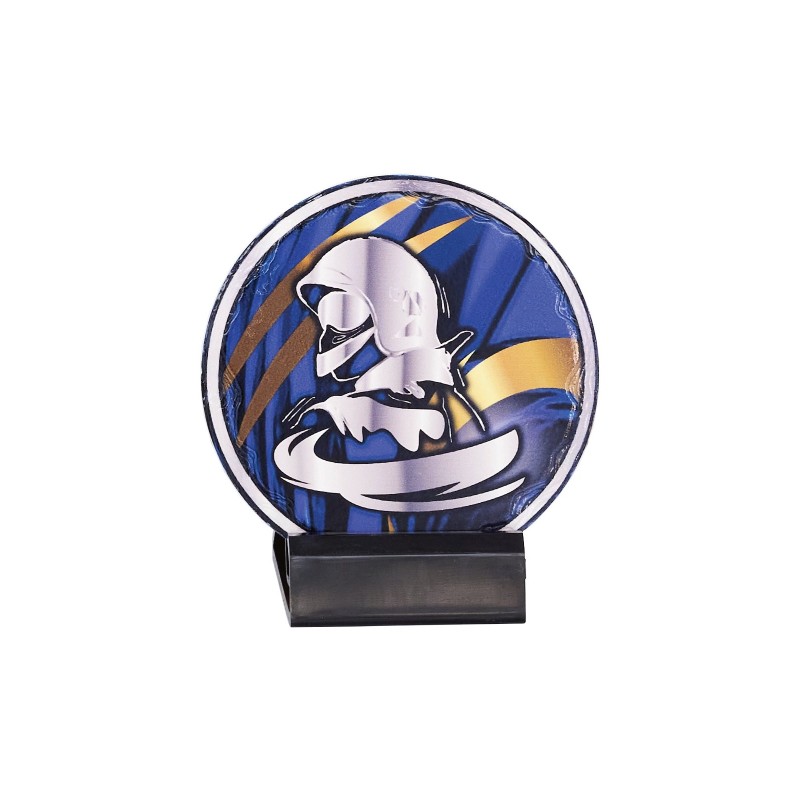 Trophée  H.11cm en Céramique : Spécial Club de Pompier - Réf. 48117