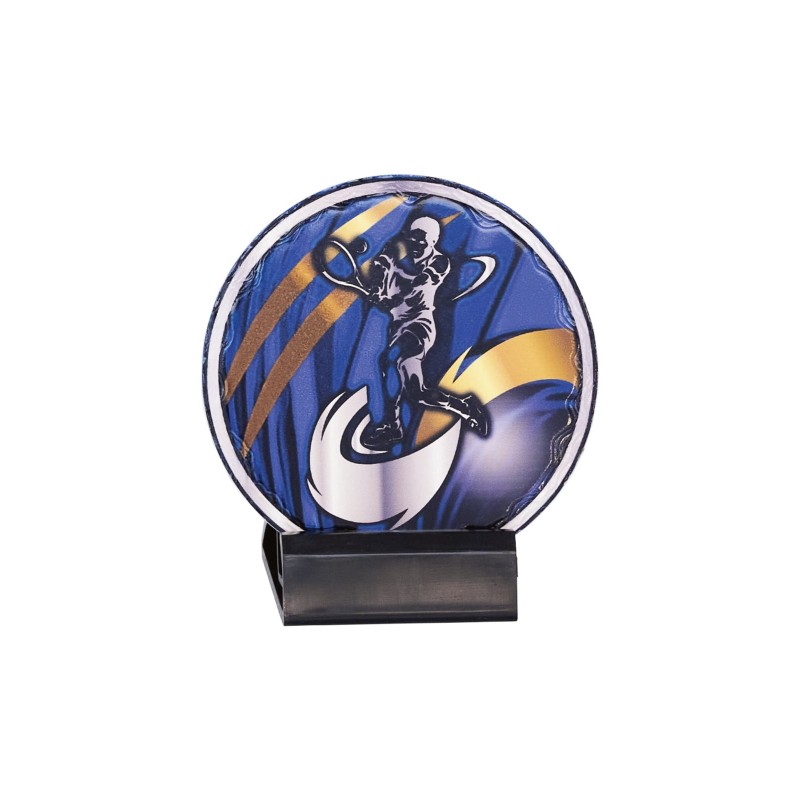 Trophée  H.11cm en Céramique : Spécial Club de Tennis - Réf. 48118