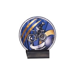 Trophée  H.11cm en Céramique : Spécial Club de Cyclisme - Réf. 48119