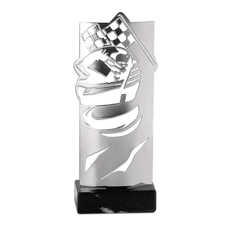 Trophée découpe Laser Moto & Quad en Métal - H30 cm – Réf : KX-01