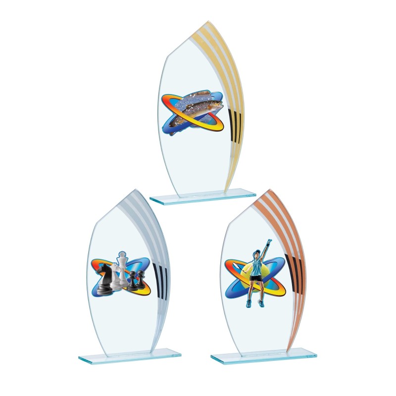 Trophée Personnalisé - Grand choix de disciplines - H : 18cm – Réf : 124-41