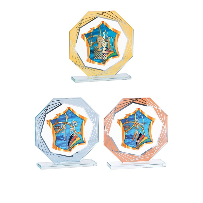 Trophée Personnalisé - Grand choix de disciplines - H : 17cm – Réf : 132-01