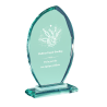 Trophée Verre Gravure Laser 166-51 - Logo personnalisé