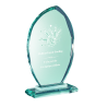 Trophée Verre Gravure Laser 166-51 - Logo personnalisé