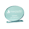 Trophée Verre Gravure Laser 166-41 - Logo personnalisé