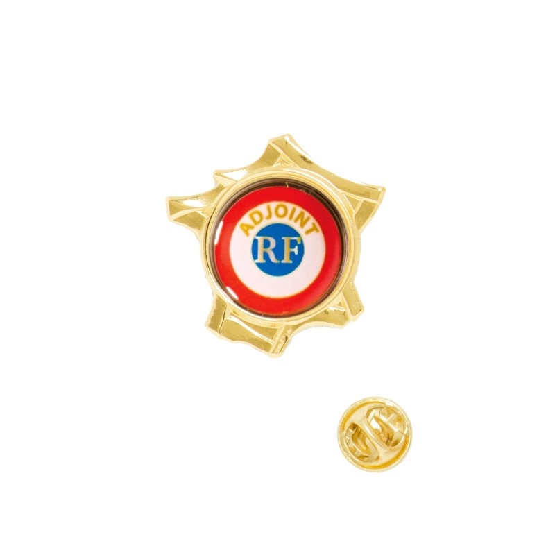 Pin's Carte de France – Maire, Adjoint(e), Conseiller(e) Municipal(e).
