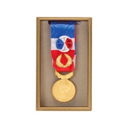 Médaille du Travail Secteur Privé 40 Ans – Gravure et écrin compris – Spécial Entreprise
