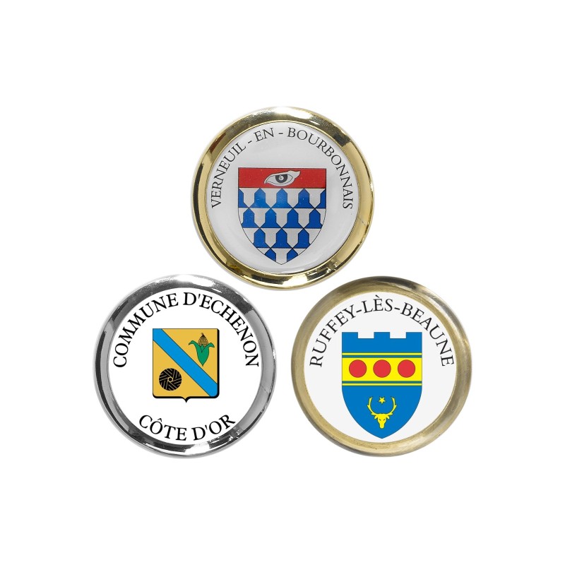 Médaille 70 mm personnalisée à votre logo  - Maquette en 24H