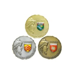 Médaille 70 mm personnalisée à votre logo  - Maquette en 24H