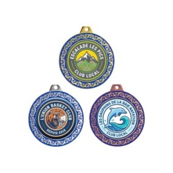 Médaille 70 mm personnalisée à votre logo  - Maquette en 24H