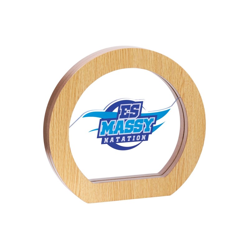 Trophée bois personnalisé – création sur mesure | 150-01-LO-SU