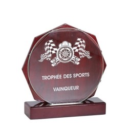 Trophée verre personnalisé – création sur mesure | 163-71-LO-CLI