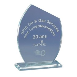 Trophée verre personnalisé – création sur mesure | 169-01-LO-CLI
