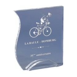 Trophée plexiglas personnalisé – création sur mesure | 175-01-LO-CLI