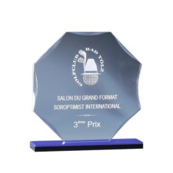 Trophée plexiglas personnalisé – création sur mesure | 175-21-LO-CLI