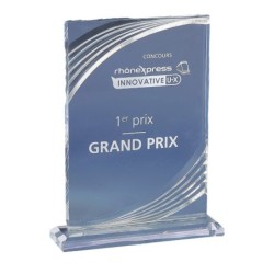 Trophée plexiglas personnalisé – création sur mesure | 180-31-LO-CLI