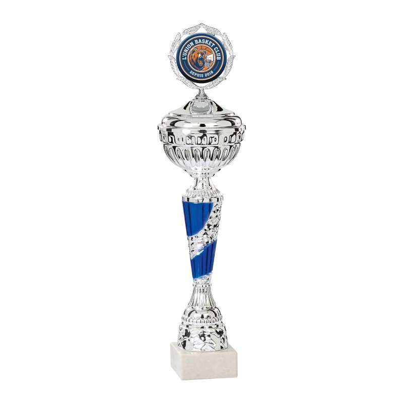 Coupe avec logo personnalisé en couleur + BAT – Mairies & Entreprises – Réf. 1781W-LO