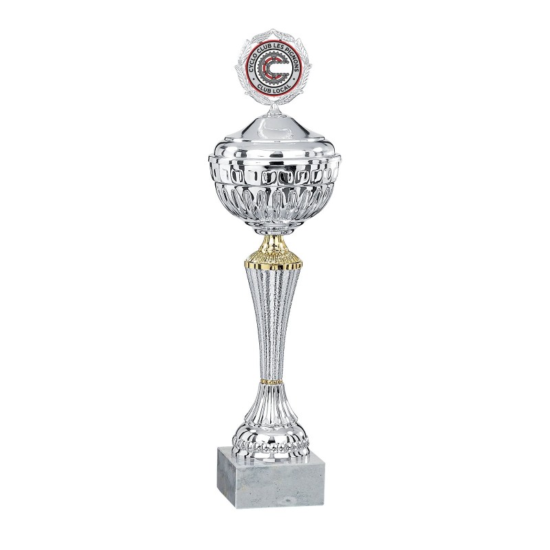 Coupe avec logo personnalisé en couleur + BAT – Mairies & Entreprises – Réf. 1821W-LO