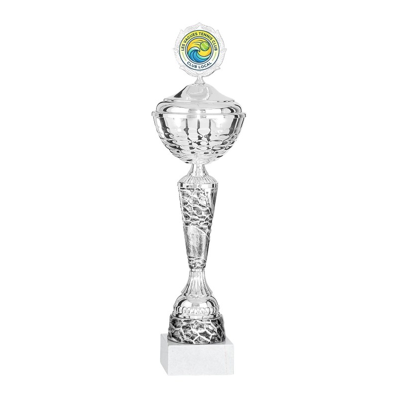 Coupe avec logo personnalisé en couleur + BAT – Mairies & Entreprises – Réf. 2051W-LO