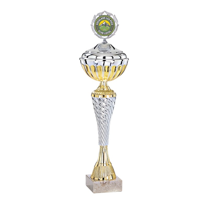 Coupe personnalisée à votre Logo pour Mairies & Entreprises – Réf. 2041W-LO