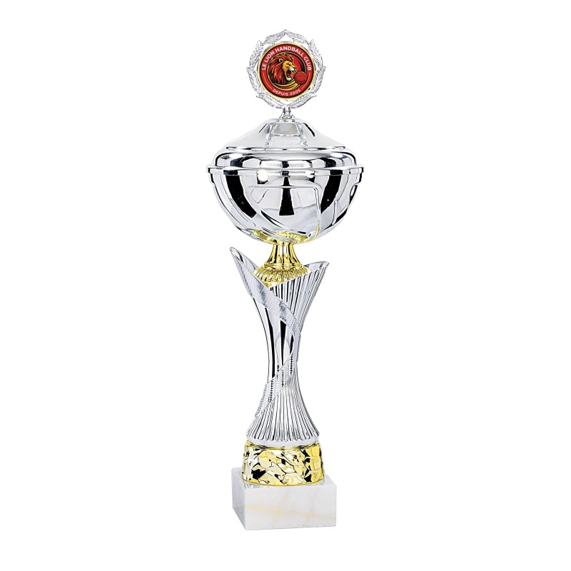 Coupe personnalisée à votre Logo pour Mairies & Entreprises – Réf. 2451W-LO