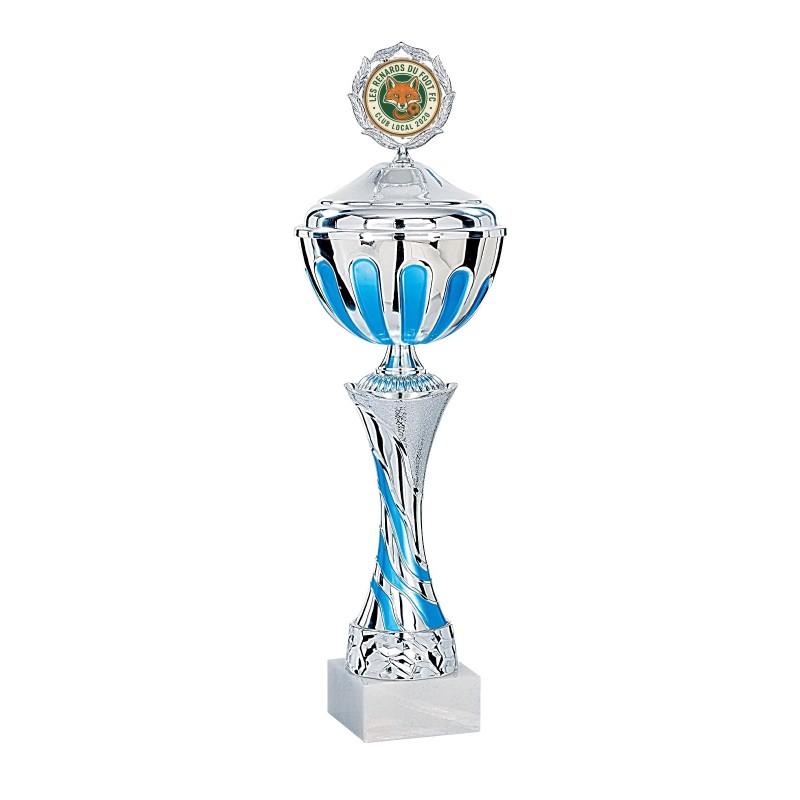 Coupe avec logo personnalisé en couleur + BAT – Mairies & Entreprises – Réf. 2511W-LO