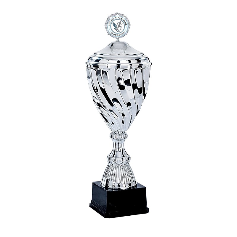 Coupe avec logo personnalisé en couleur + BAT – Mairies & Entreprises – Réf. 4461W-LO