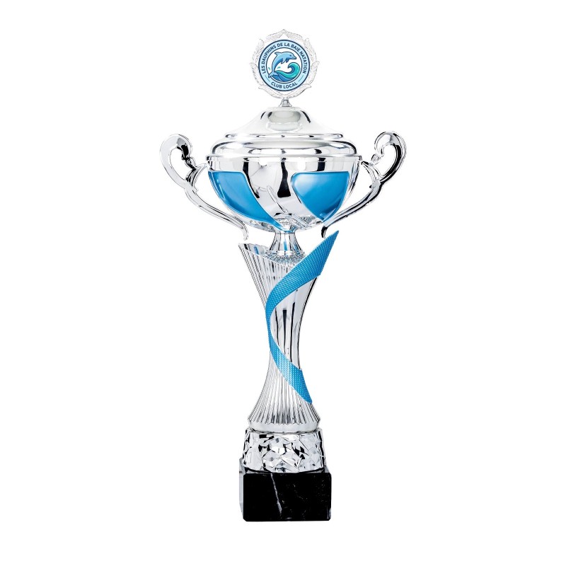 Coupe avec logo personnalisé en couleur + BAT – Mairies & Entreprises – Réf. 4601W-LO