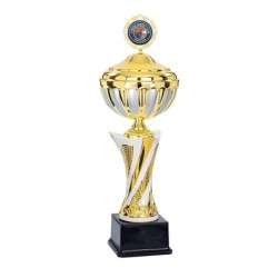 Coupe avec logo personnalisé en couleur + BAT – Mairies & Entreprises – Réf. 6075W-LO