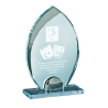 Trophée Verre Gravure Laser 171-31 - Logo personnalisé