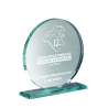 Trophée Verre Gravure Laser 170-41 - Logo personnalisé