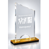 Trophée plexiglas personnalisé – création sur mesure | 176-21-LO-CLI