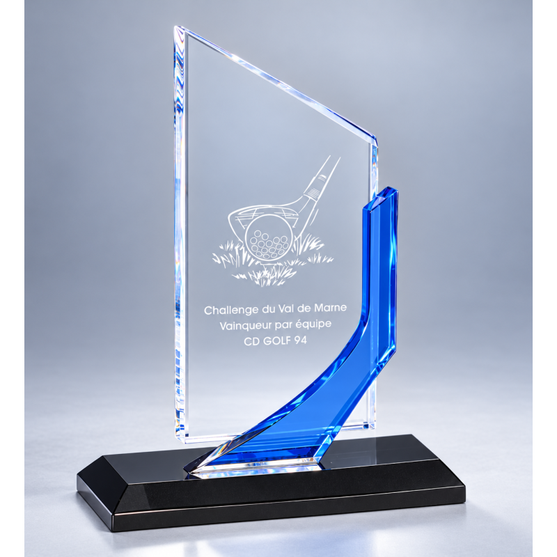 Trophée plexiglas personnalisé – création sur mesure | 179-11-LO-