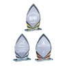 Trophée verre personnalisé – création sur mesure | 172-21-LO-CLI