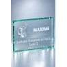 Trophée verre personnalisé – création sur mesure | 167-21-LO-CLI