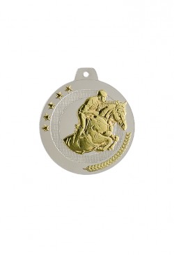 Médaille Ø 50 mm Équitation  - NQ05
