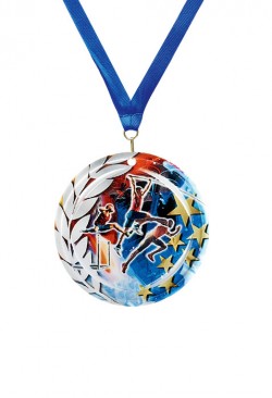 Médaille Ø 70 mm Athlétisme  - NA01