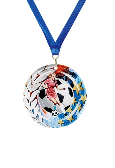 Médaille Ø 70 mm Football  - NA12