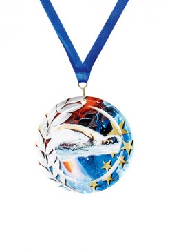 Médaille Ø 70 mm Natation  - NA22